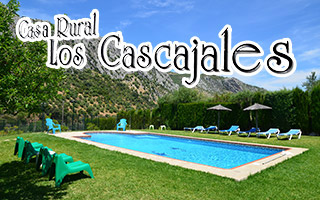 Logo de Casa Rural Los Cascajales - piscina, tenis, pádel, benaoján, montejaque, cueva del gato, turismo rural, naturaleza - Serranía de Ronda