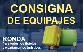 Logo de Consigna de equipajes - mochilas, depósito de equipaje - Serranía de Ronda