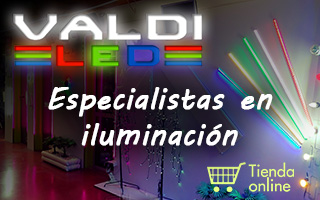 Logo de Valdi LED - valdiled, bombillas led, iluminación, electricidad, decoración, tiras led, tienda on line, comprar led - Ronda